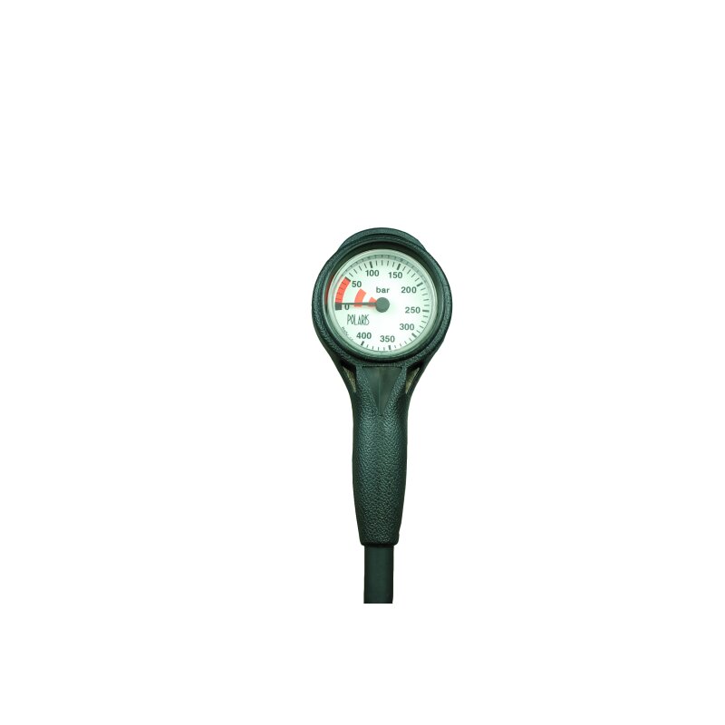 Polaris Slim Line pressure gauge, complete with standard HD hose