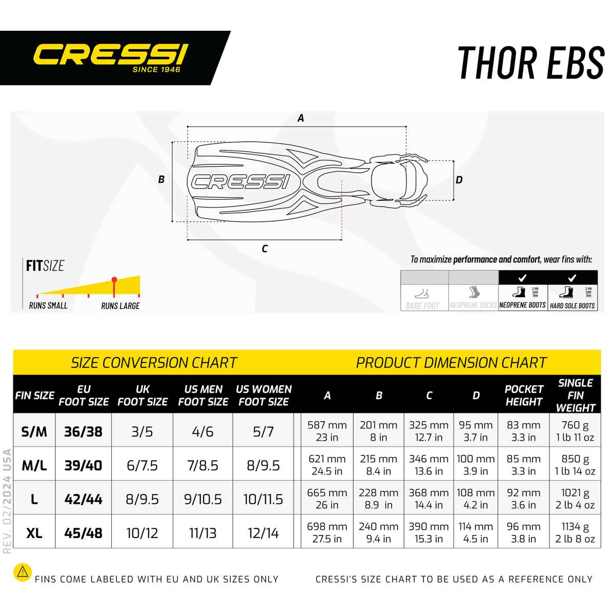 Cressi Thor EBS