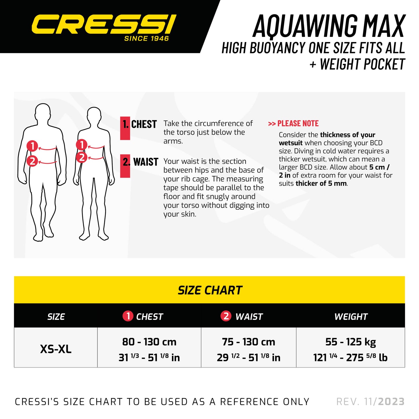 Cressi Aquawing MAX