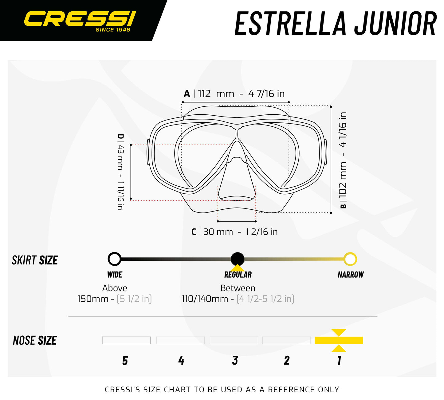 Cressi Estrella Tx Junior