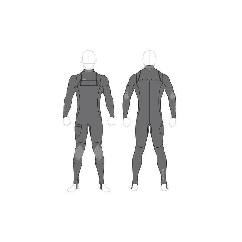 Sharkskin T2 CHILLPROOF SUIT CHEST ZIP Mens