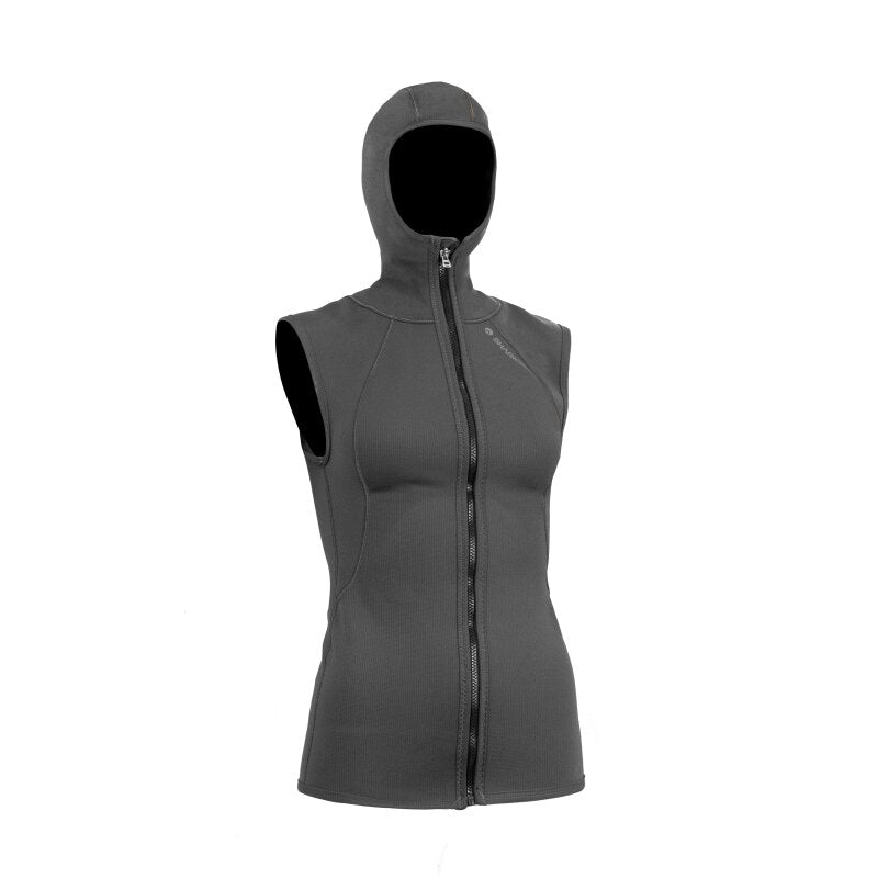 Sharkskin T2 CHILLPROOF VEST WITH HOOD FULL ZIP Ladies