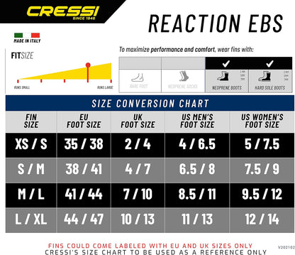 Cressi Reaction EBS