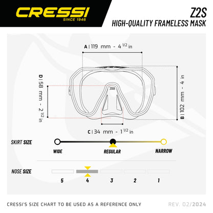 Cressi Z2 small