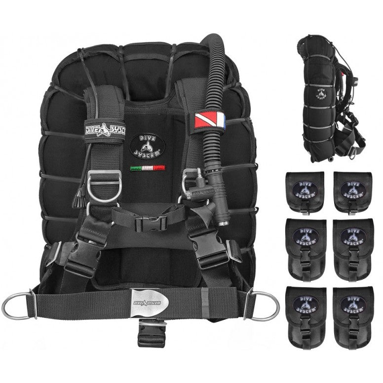 Dive System Fly Tech KEVLAR (bis 6 Taschen) 20lt