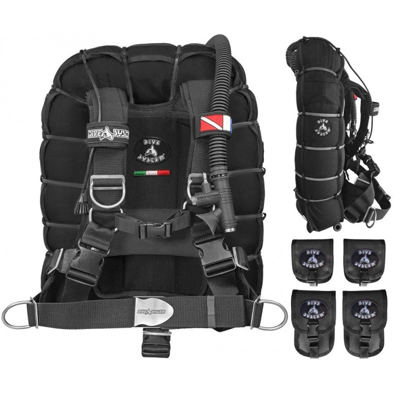 Dive System Fly Tech KEVLAR (bis 6 Taschen) 20lt