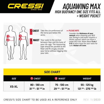 Cressi Aquawing MAX