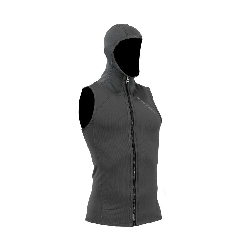 Sharkskin T2 CHILLPROOF VEST WITH HOOD FULL ZIP MENS